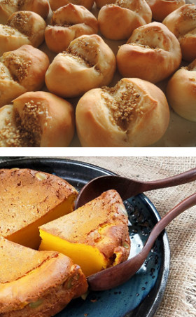 ハルユタカブレンドのパン・スイーツ